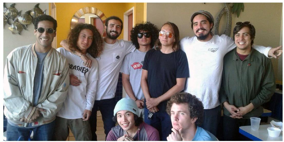 SFL CO group luncheon @ Pescado Mojado. Photo by waitress. 