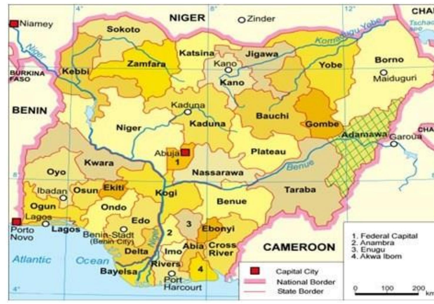 11 administrative wards in Jimeta. 