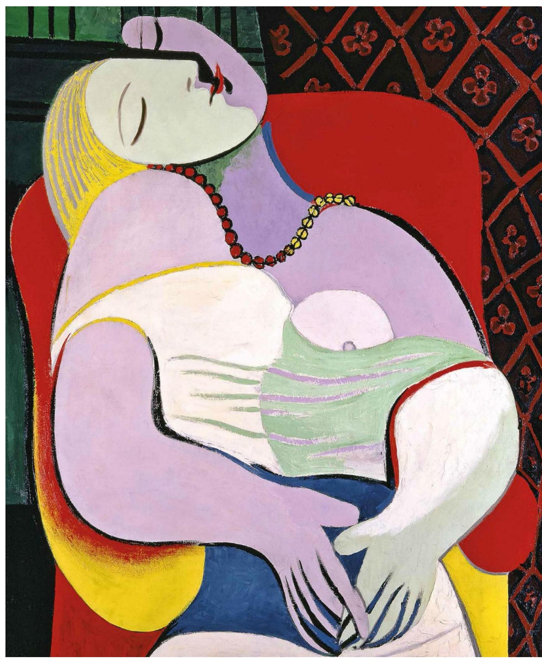 Fig. 6 Pablo Picasso, Le Réve, 1932, Oil on canvas, 130cm x 90cm, Private collection of Steven A. Cohen 