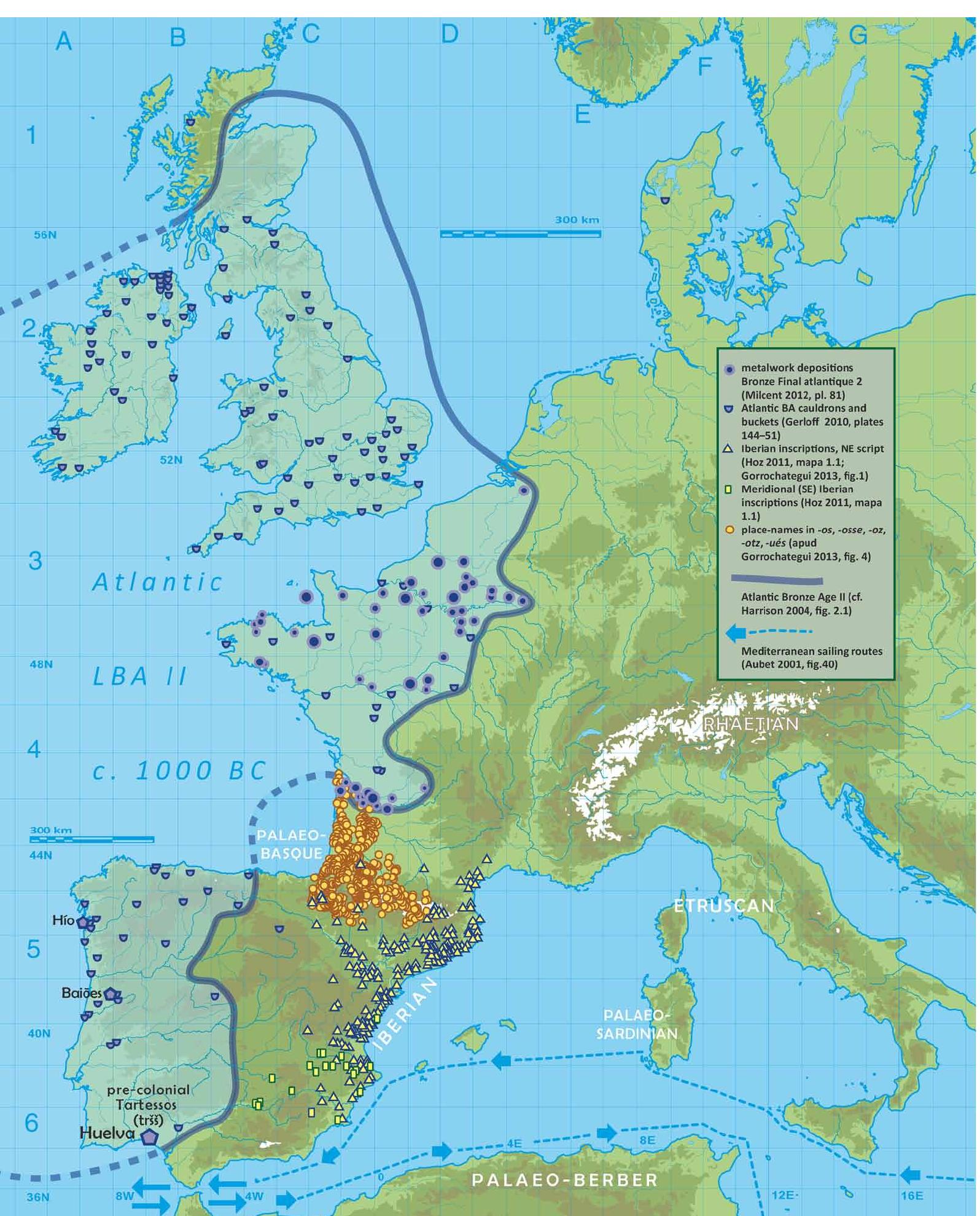 Figure 4 - from Formation of the Indo-European branches in