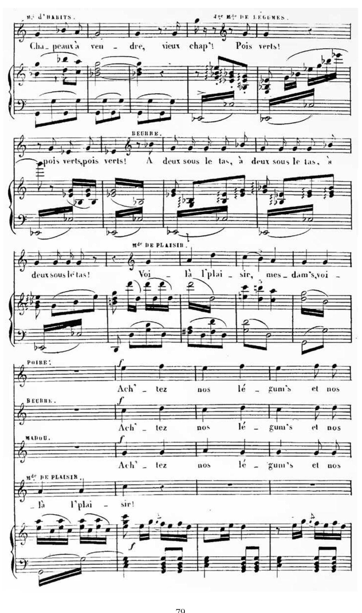 STREET CRIES ON THE OPERETTA STAGE: OFFENBACH’S MESDAMES DE LA HALLE (1858) 