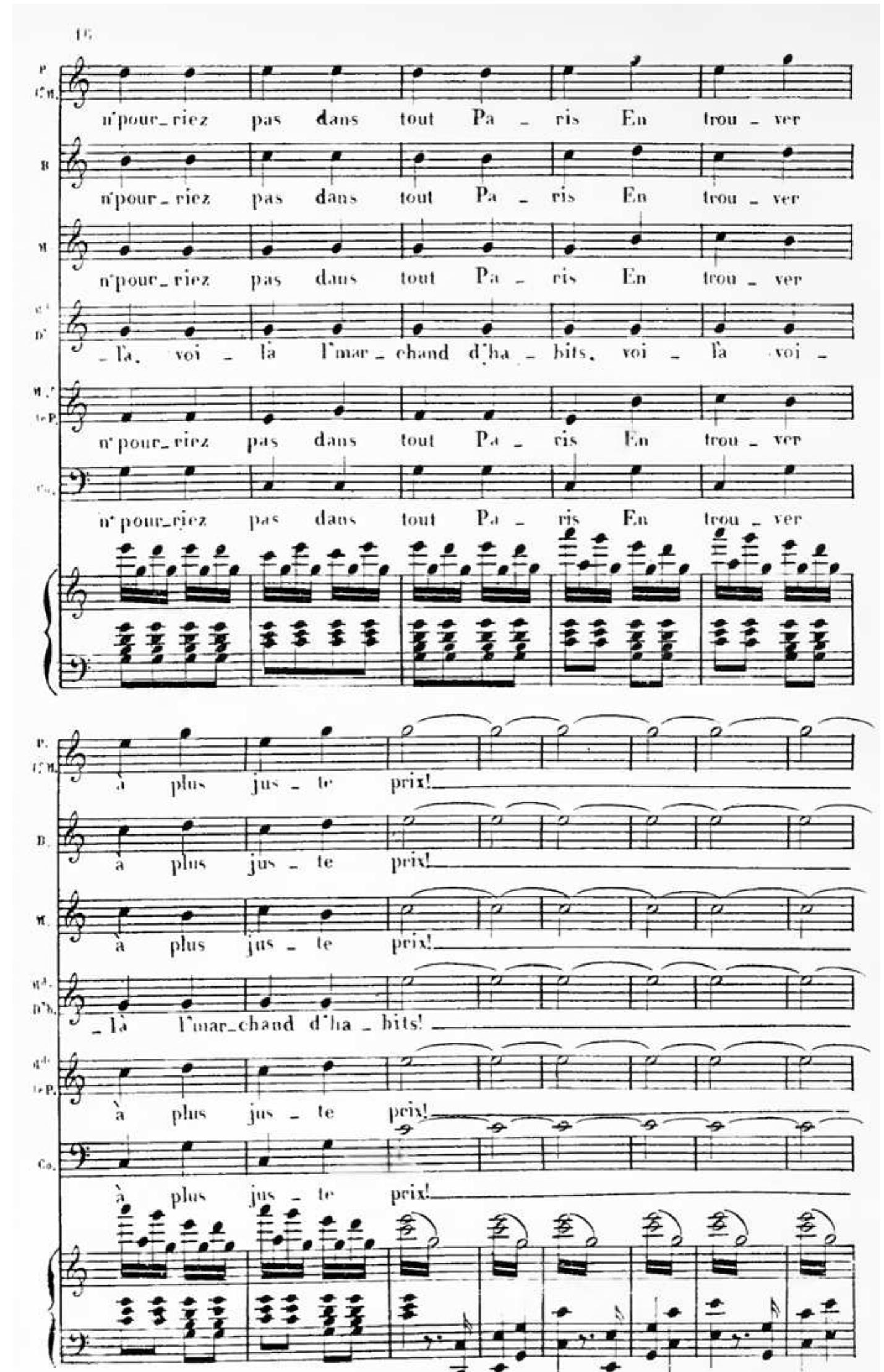 well-read d’Ortigue would note in his review that Offenbach «borrowed handfuls» from Kastner’s book. Yet Offenbach never quotes verbatim from Kastner’s transcriptions.  well-read d’Ortigue would note in his review that Offenbach «borrowed handfuls» from 