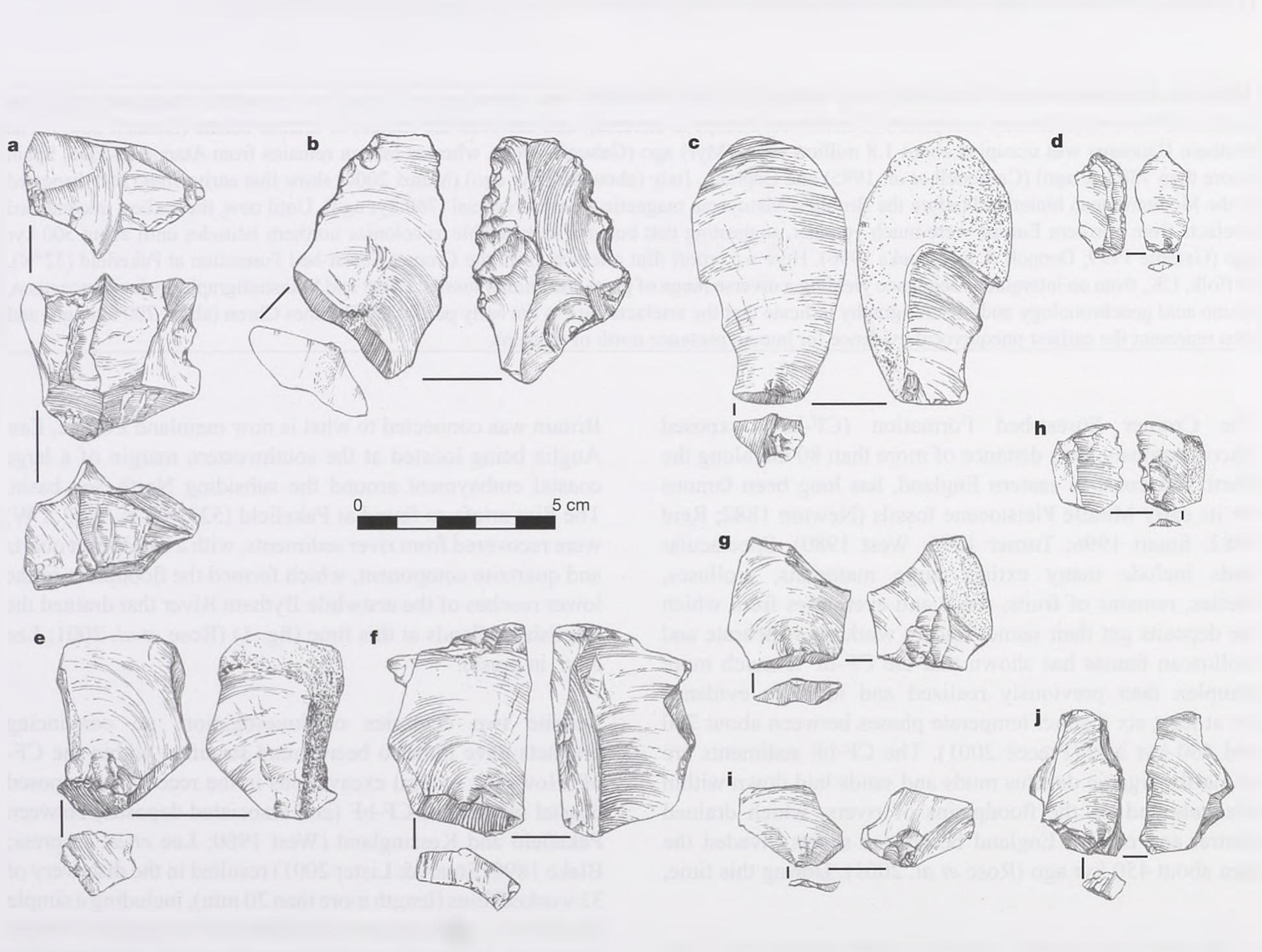 A reconstruction of the palaeogeography of northwest europe