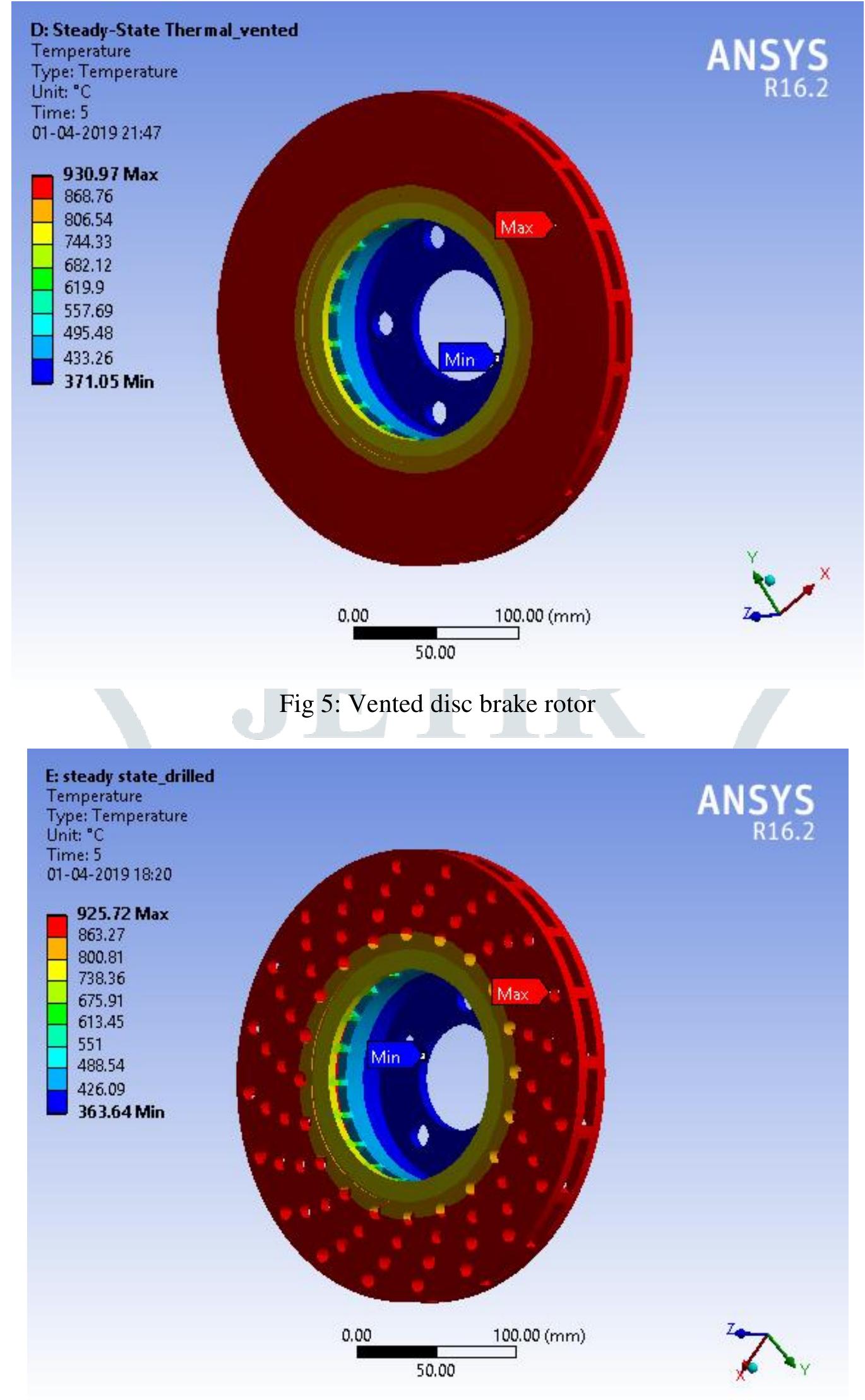 (PDF) DESIGN OF DISC BRAKE ROTOR USING STATIC STRUCTURAL AND THERMAL ...