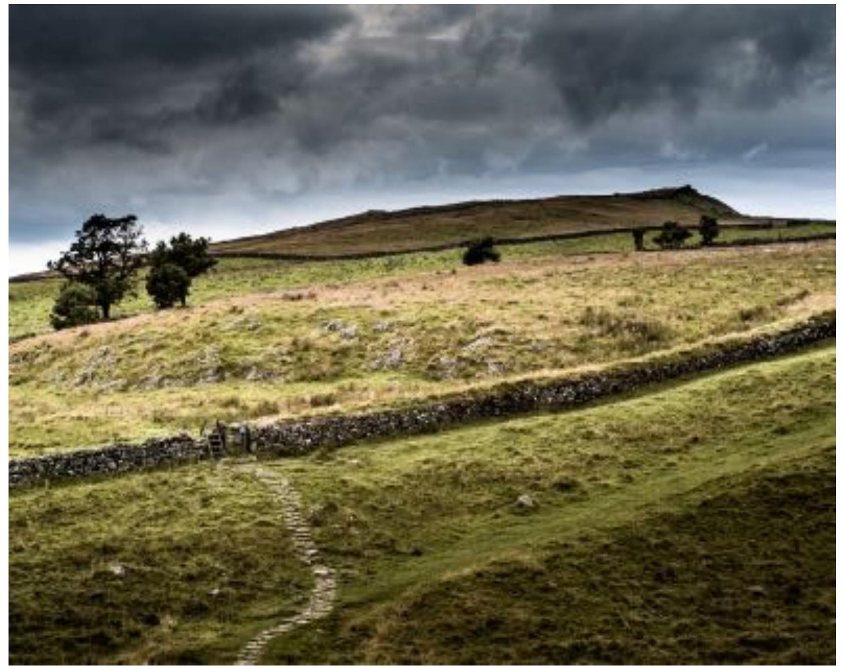 Image 4. Hadrian's Wall, Northumberland UK, as rebuilt by John Clayton in the nineteenth century. After Paul Nash. 