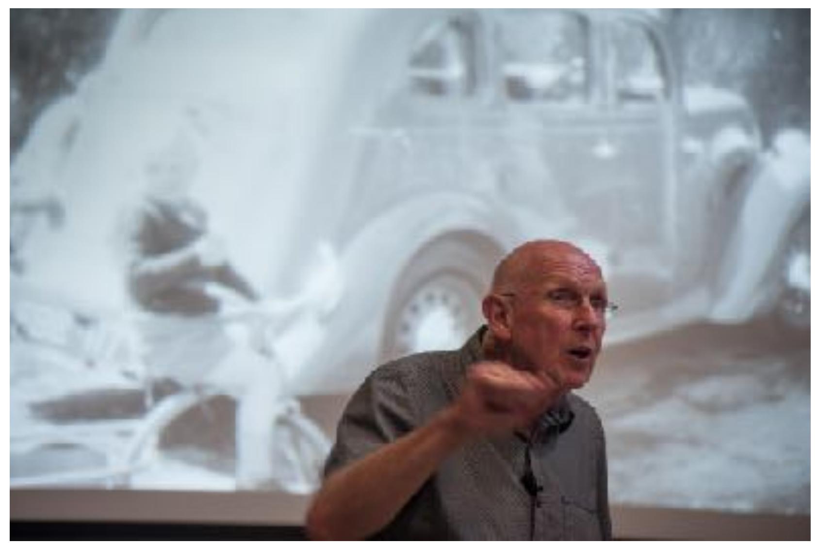 Image 12. Autosuggestion: a work of theatre/archaeology, Mike Pearson and Michael Shanks 2013  significance of the automobile to recent history, and the ways the design of the automobile is  evolving.  Deep mapping and chorography  My essay Three Rooms (2004) aimed to disrupt certain narrative forms: the encounter between 