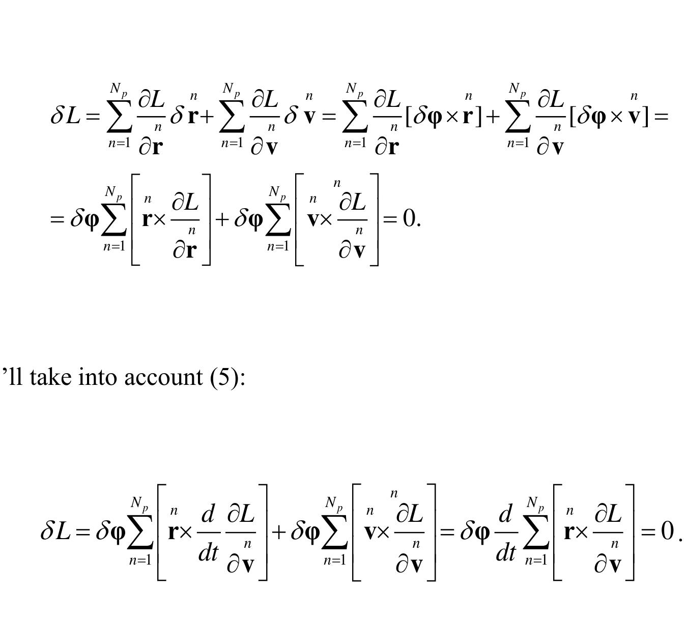 (PDF) The covariant additive integrals of motion in the theory of ...
