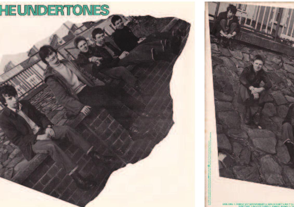 Figure 17: The Undertones (1979), The Undertones, Sire Records (front cover). Photography by Laurence O. Doherty.  Figure 18: The Undertones (1979), The Undertones, Sire Records (back cover). Photography by Laurence O. Doherty. 
