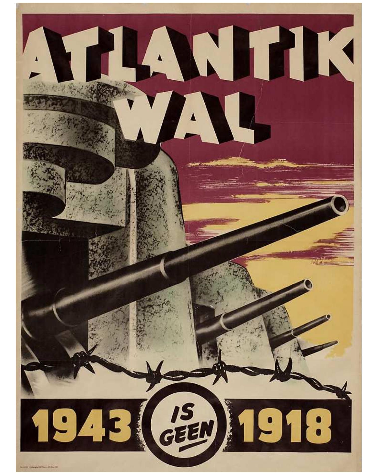 20: atlantic wall. 1943 is not 1918. 1943. gvn ag-00238 [nl]