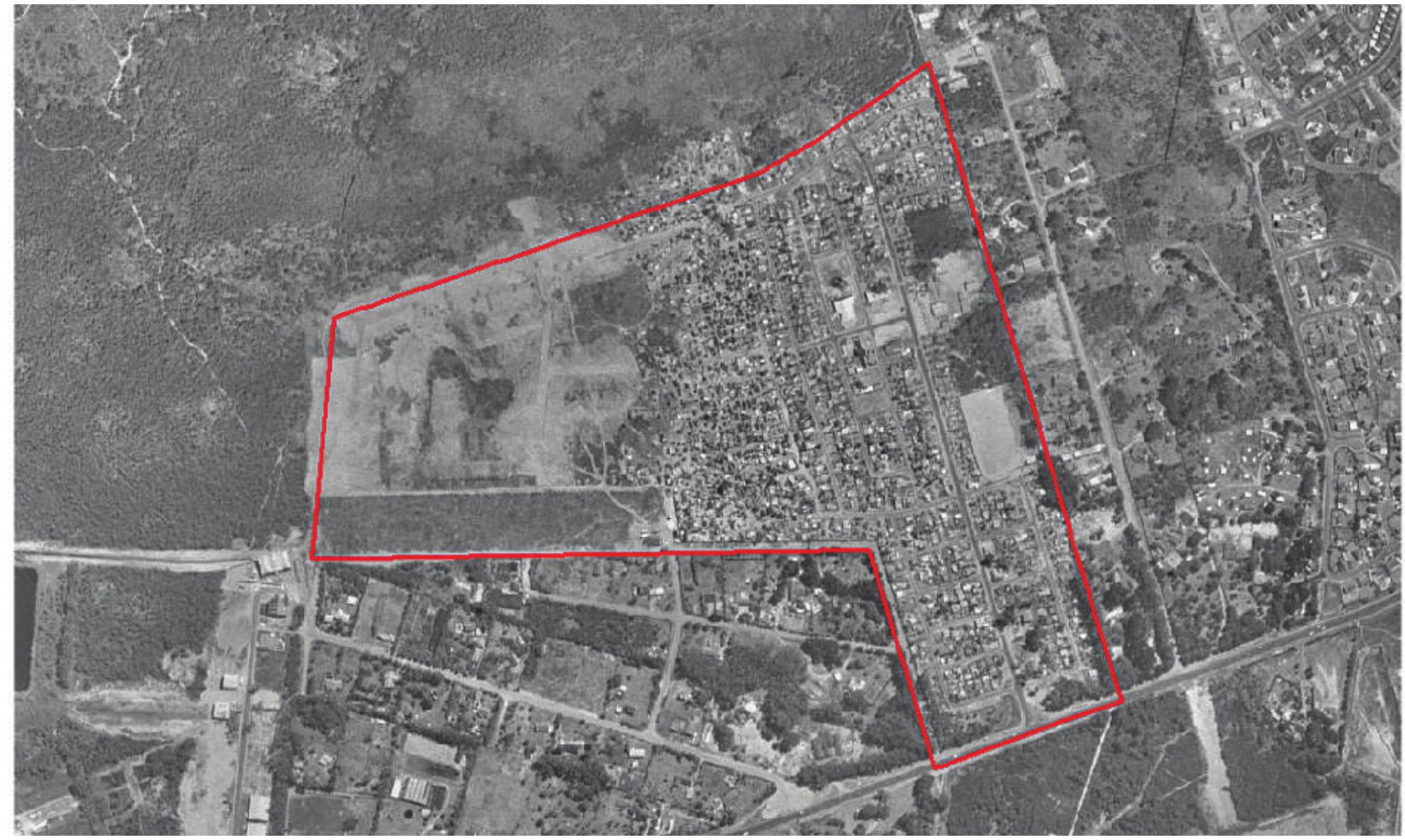 Figure 17: Aerial image of Masiphumelele in 1996, Source: City of Cape Town 