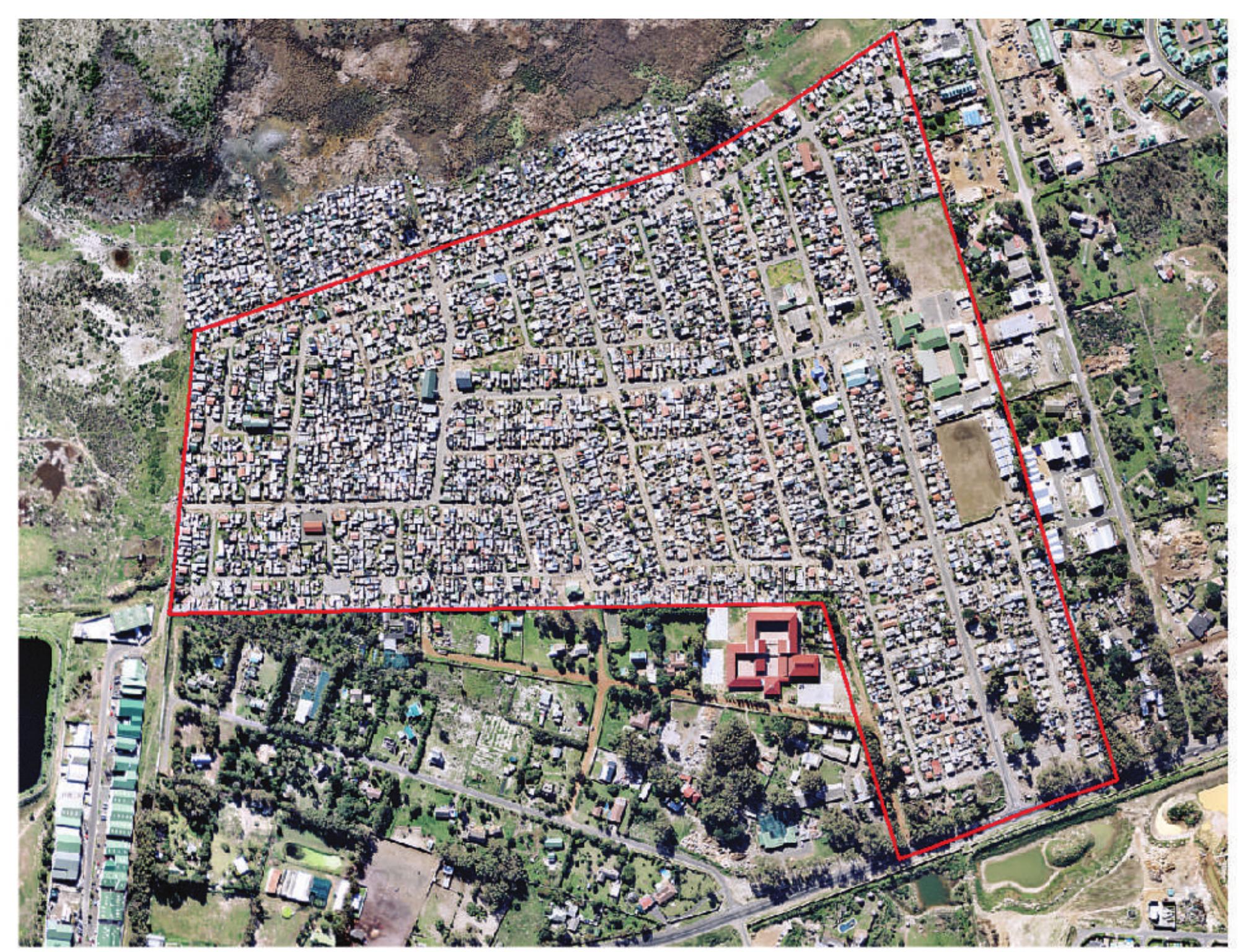 Figure 19: Aerial image of Masiphumelele in 2006, Source: City of Cape Town 