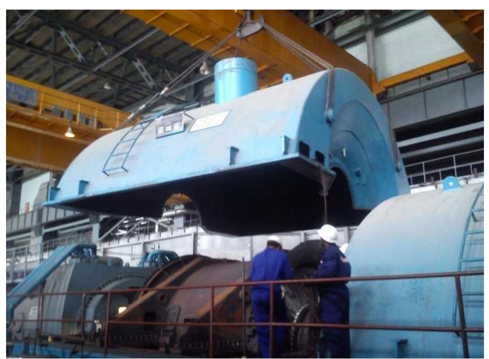 Figure 7 - from THE RESTORATION OF MAIN TURBINE BARRING GEAR