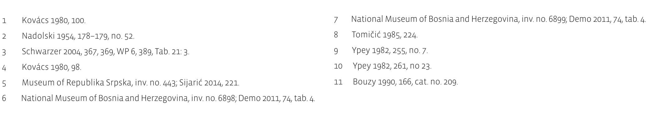 \BLE 2. Proportions, weight, and type according to Westphal’s typology of the winged spearhead from Fruska Gora and comparison examples (made by A. Sajd  *The author of this paper estimated these measurements by processing the published drawings with a computer software. 