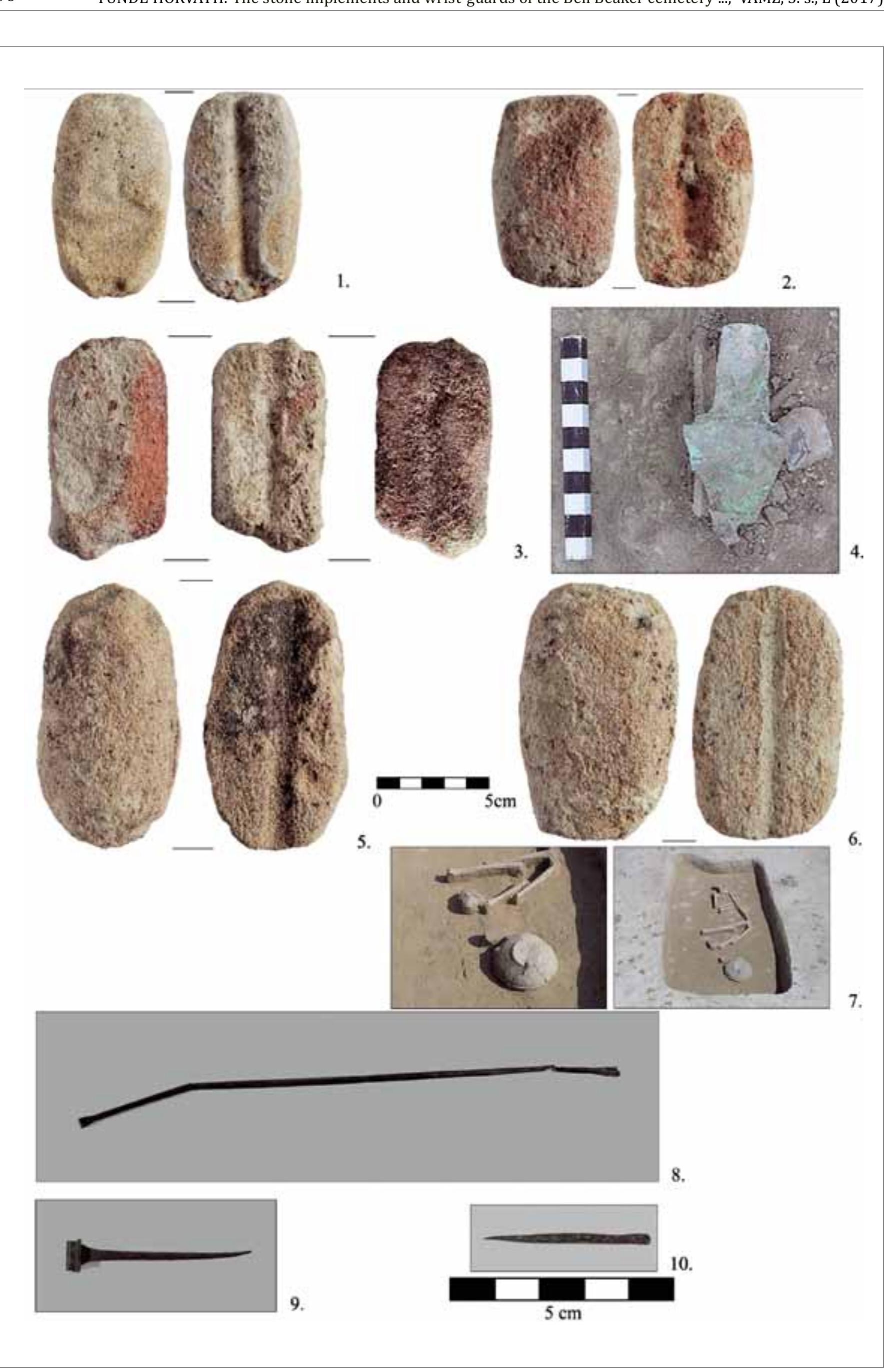 Fig. 5. Stone cold moulds and their possible products from copper at the site. 