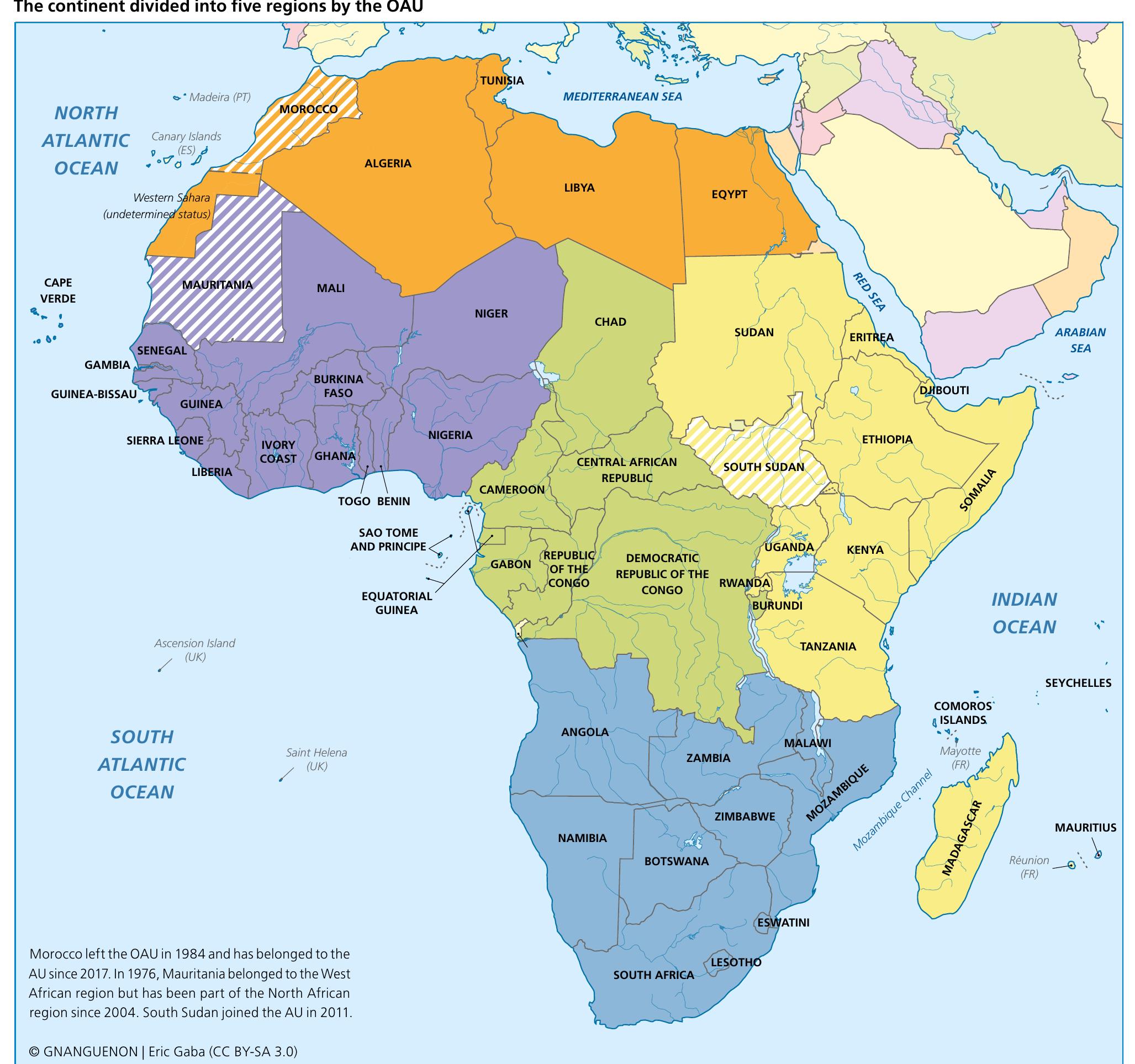 (PDF) A COOPERATION OF VARIABLE GEOMETRY The African Union and Regional ...