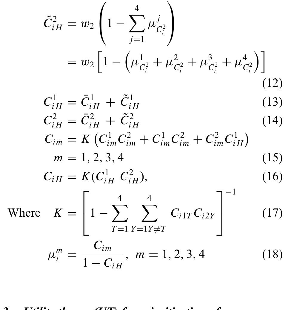 UT is used to analyse the importance of control and pre- vention methods, with respect to either cost or safety. The UT formula states that (Wang and Trbojevic 2007): 