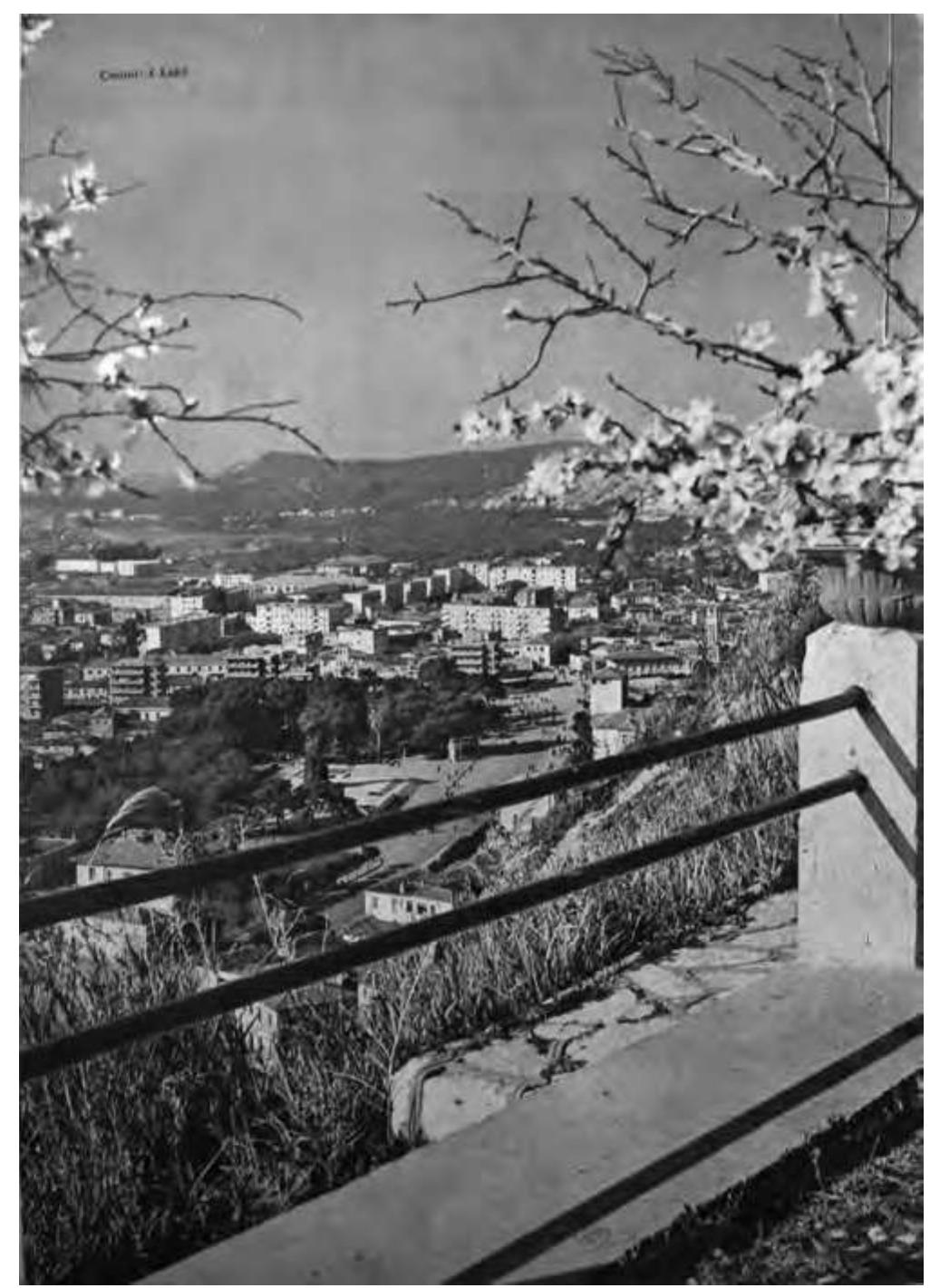 Photo 3 —View of Vloré. Photograph by Petrit Cela published in the magazine Yili in April 1976.  The goal of the issue’s first section  is to demonstrate the importance of this new  criticism to the renewal of the field. Rigels Halili draws on recent studies to propose  an overview of the development of et  hnography and folklore studies in Albania and  for the first time, in Kosovo. Because of Albania’s diplomatic isolation following breaks  with Yugoslavia in 1948, with the USS opment of the field is generally consid  R in 1961, and with China in 1978, the devel- ered inside the borders of the State of Albania  As Rigels Halili reminds us, however, the nationalist paradigm that informed ethnology  and folklore studies at the time raises, a  beit implicitly, the question of the unity of the  Albanian people, even beyond the political boundary between Albania and Yugoslavia  of the time. Albanian ethnologists from between the two contexts sheds new li  Kosovo faced similar questions, and the contrast ght on the evolution of the discipline. 