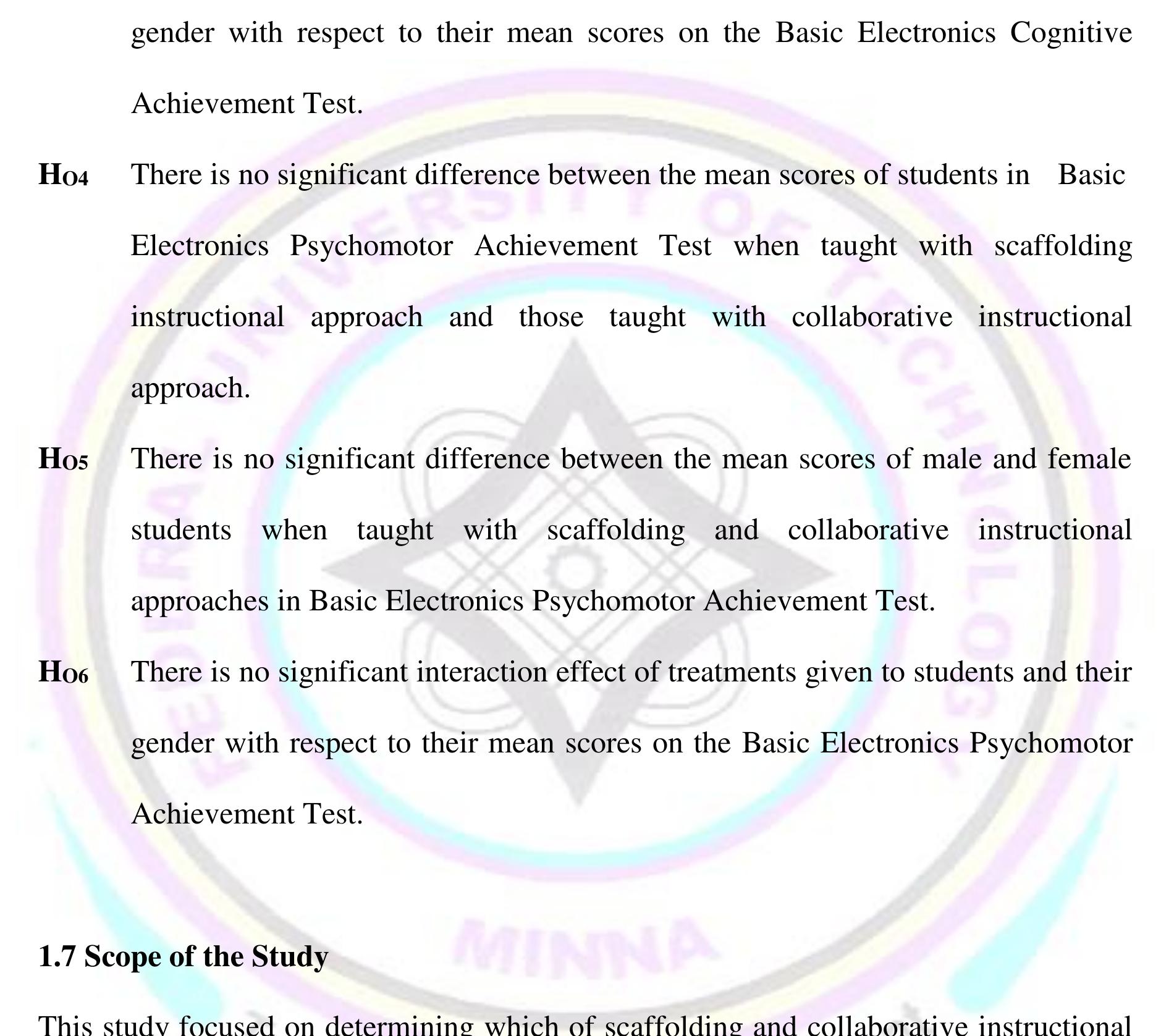 (PDF) EFFECTS OF SCAFFOLDING AND COLLABORATIVE INSTRUCTIONAL APPROACHES ...