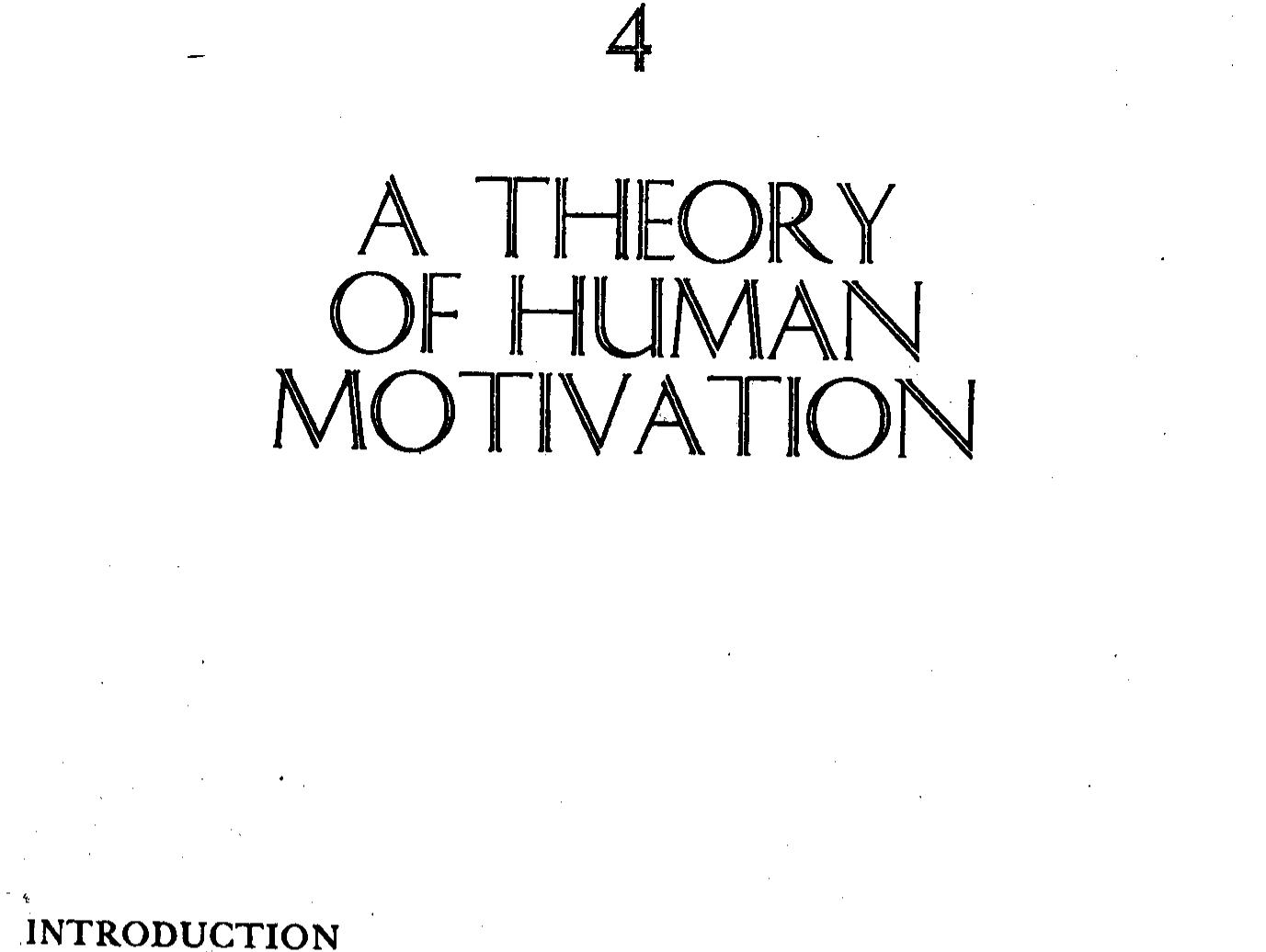 PDF MOTIVATION AND PERSONALITY 