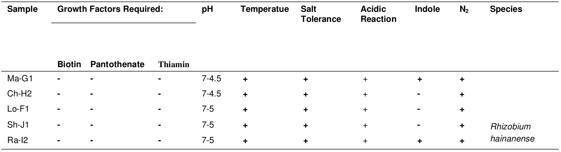 (PDF) Isolation and characterization of Rhizobium spp. and ...