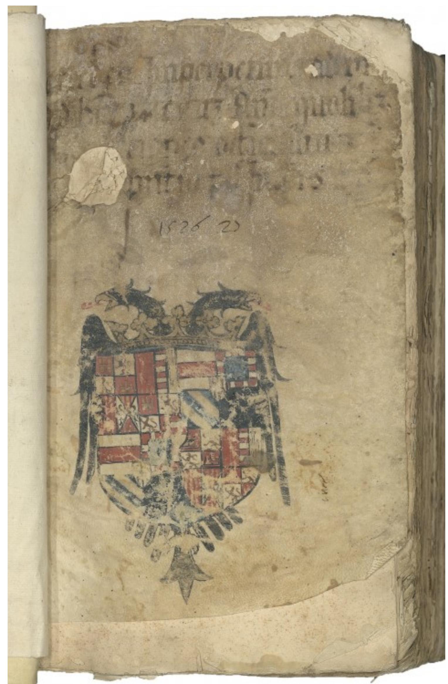 As the need to access and increment a specific year's records decreased, the volumes of the CRS took more permanent forms — the ones in which they can still be found today. Some books had only their boards and coverings replaced, as mentioned above, whilst their stitching remained untouched. By contrast, many others received new bindings with different structures. The primary stitching was removed, after which the individual binder's gatherings were sewn together through a technique known as oversewing. Achieved by sewing together groups of loose leaves onto sewing supports, oversewing proves particularly convenient for archival records, although it has also been used in library in cases of interfoliated texts or maps (fig. 7).° Compared to stitching, oversewing had both advantages and disadvantages: while it does not permit any significant modification of the volume in terms of pages, it does allow the book to open more easily since the thread passes each page at a smaller distance from the spine, and it also reduces the possibility of damaging the leaves when turning them.  