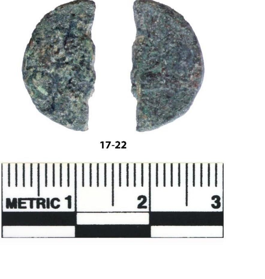 Fig. 18. State plan detail for Trench 43, showing the central and eastern column bases of the Phase 2b portico. Drawing by Giancarlo Filantropi. 