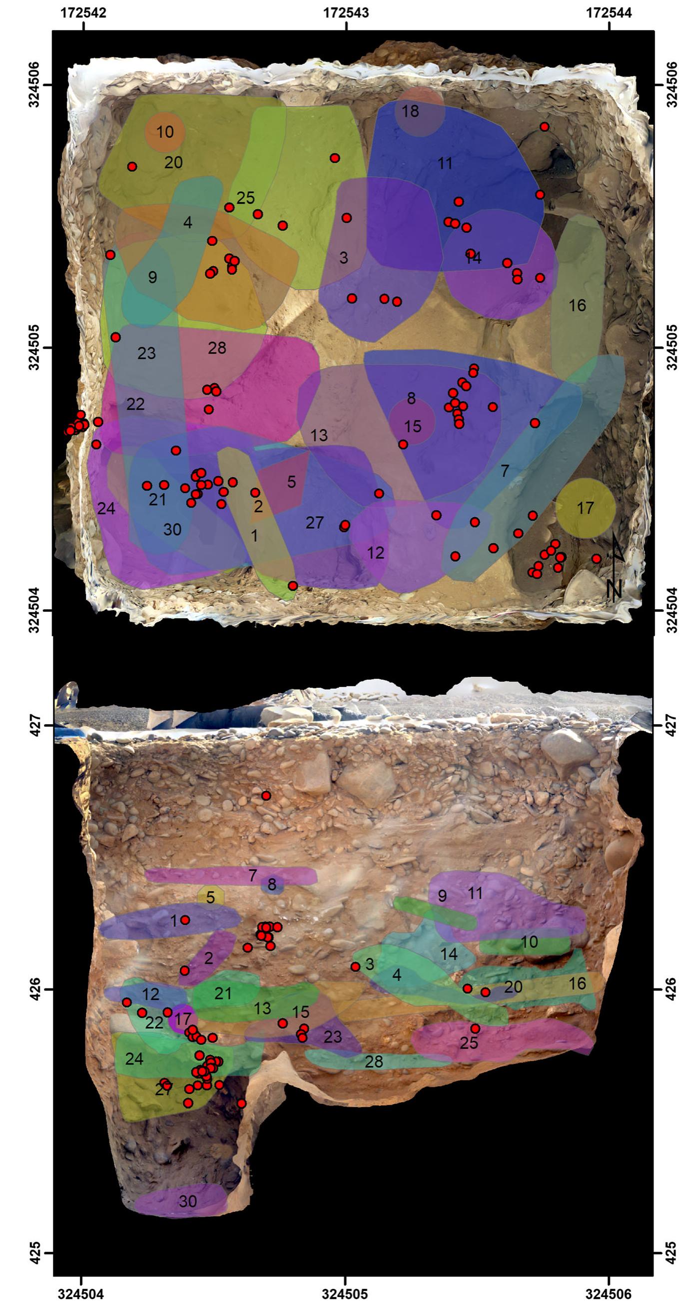 within this feature falls within the range of dates from the central platform (Hildebrand et al. 2018), suggesting 