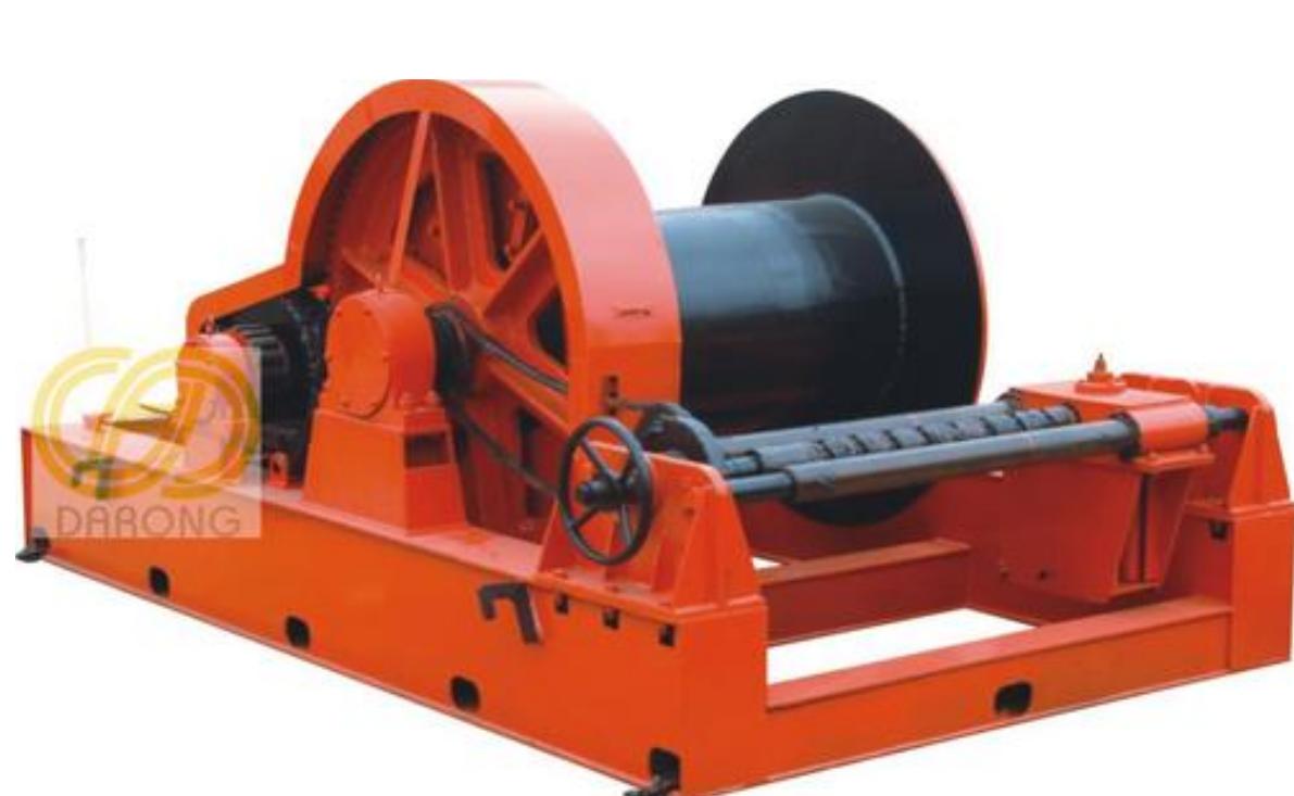 Skip Winch Example - example of a marine slipway winch to design our winch we