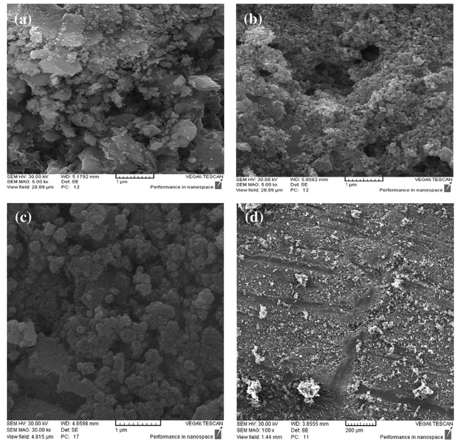 Sio2 Sand Matrix Sem image of synthesized nanoparticles (a) ti02/sio2 and (b)