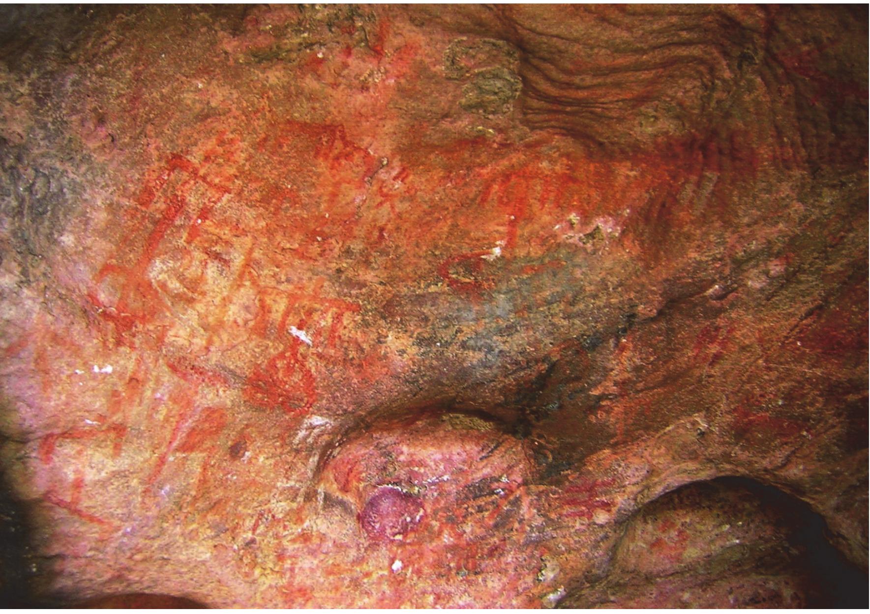 Figure 23: Painting with pipal leaf, Patsal 