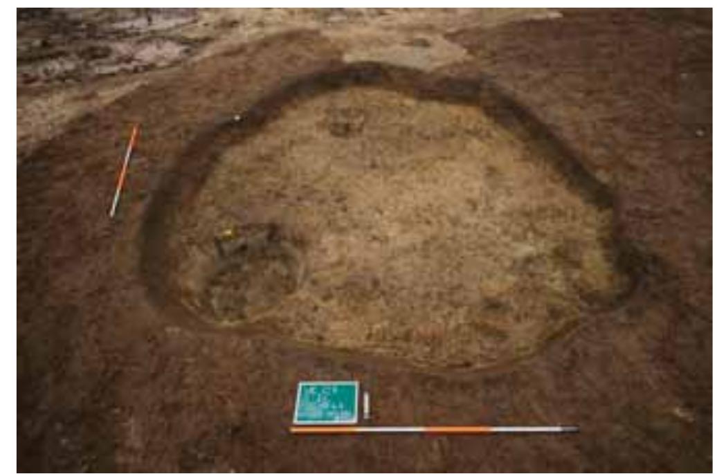 FIGURE 7. Waste pit SU 520 (photo documentation of the Auxiliary filed work- shop of the Department of Archaeology in Bizovac). 