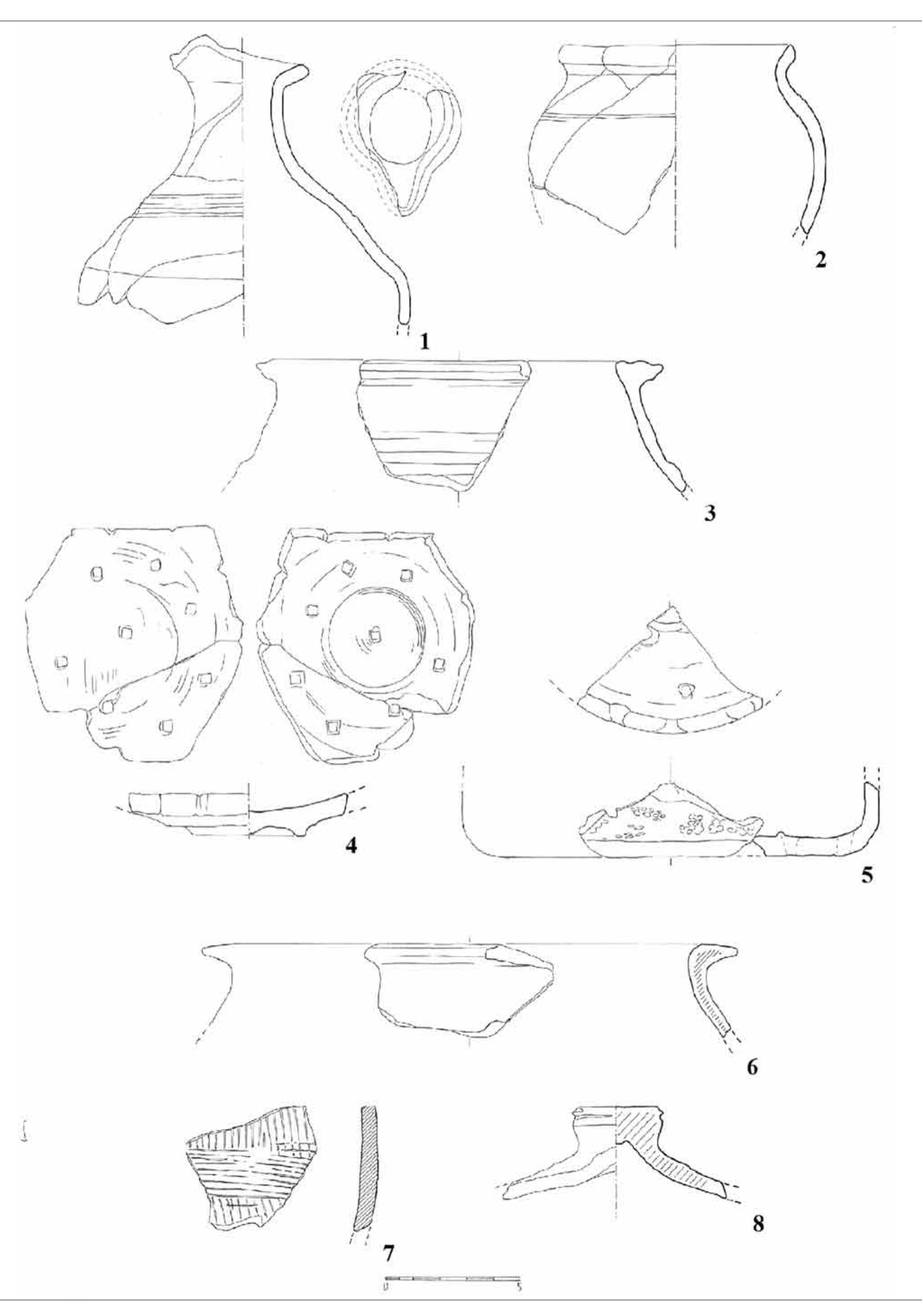 PLATE 6. Kitchenware, tableware, and storage ware. 