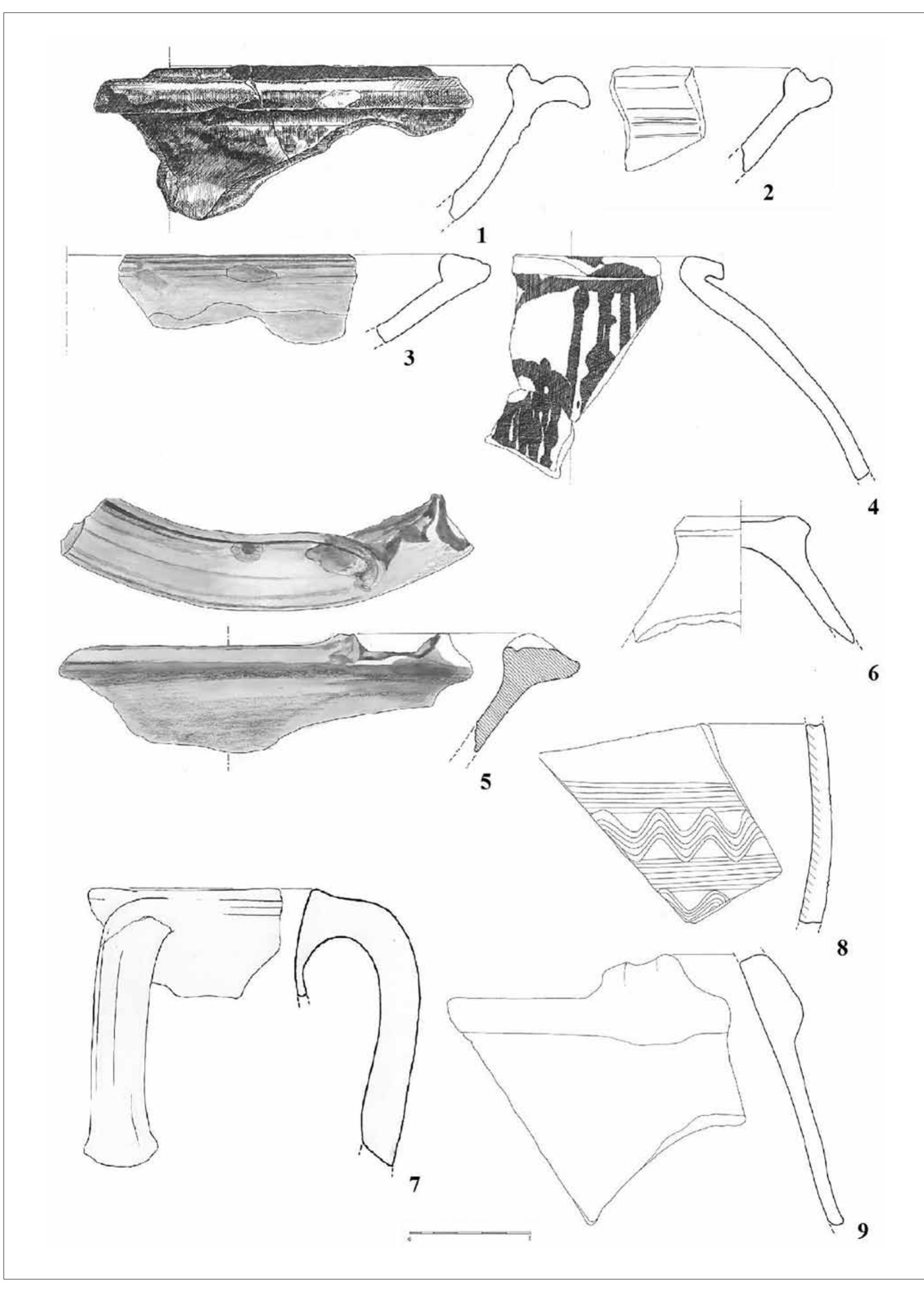 PLATE 9. Kitchenware, tableware, and storage ware. 