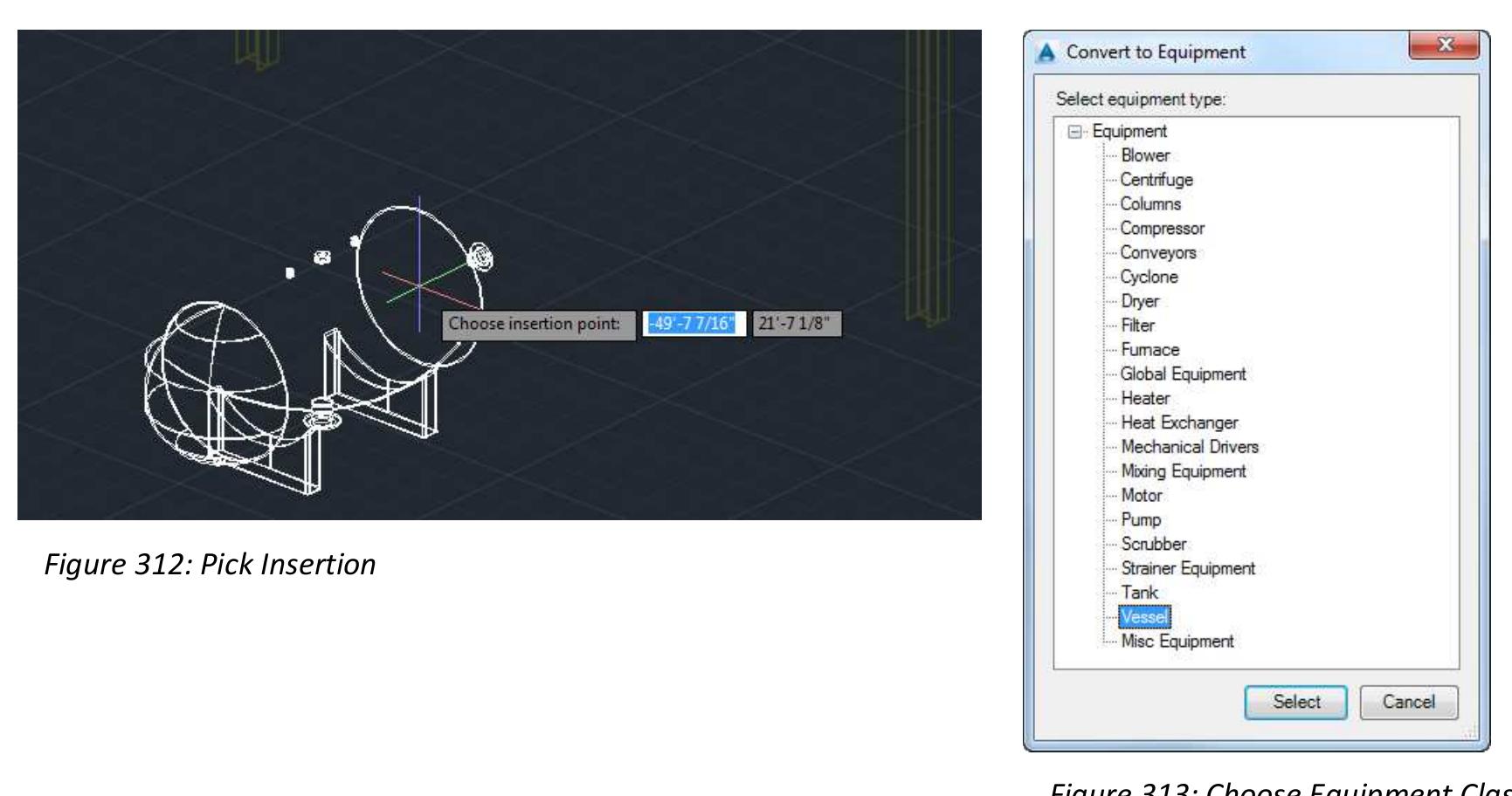 Figure 267 - Tailoring AutoCAD ® P&ID and AutoCAD ® Plant 3D
