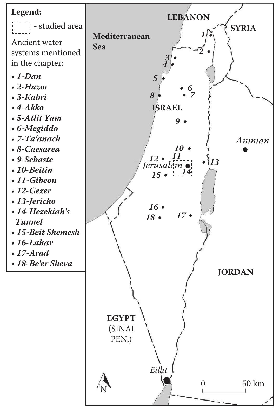 and Bina formations), while outcrops of marl and chalk are rounded and soft (Moza, Beit Meir, Kfar  Shaul formations, etc.). In the Jerusalem hills, Karst phenomena such as caves are common in solu- ble cretaceous carbonate rocks (Frumkin and Fischhendler 2005, 459, figure 1; Frumkin 2013, 60). 