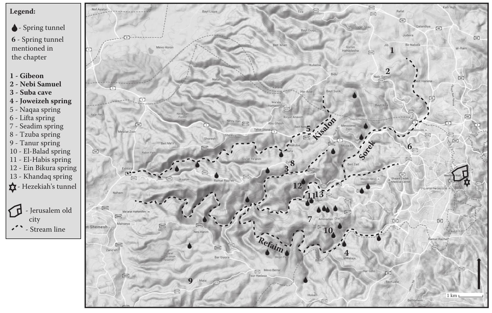 During the Holocene, that is, from the beginning of human settlement in permanent communi- ties, there were a number of climatic changes in Israel (Frumkin et al. 1999, 680; Enzel et al. 2003, 272). Issar and Zohar (2012, 152) connected between the effect of climate change on water facilities and technology development in the Jerusalem area. 
