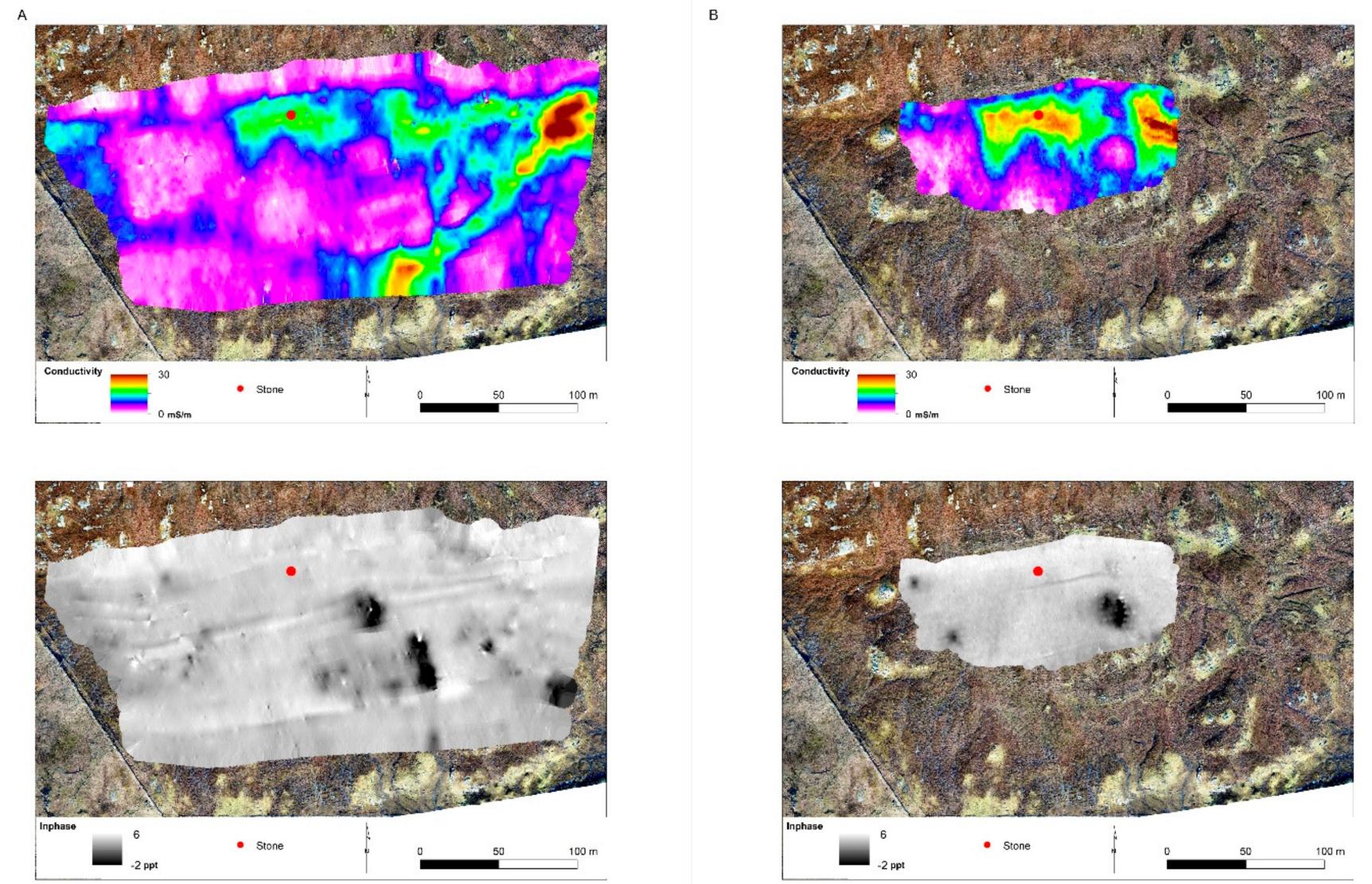 (a) ground conductivity and inphase for cmd explorer coil 3.