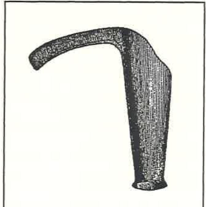 Figure 1.1. Récamier’s speculum from William Jones, Practical Observations on Diseases of Women. 