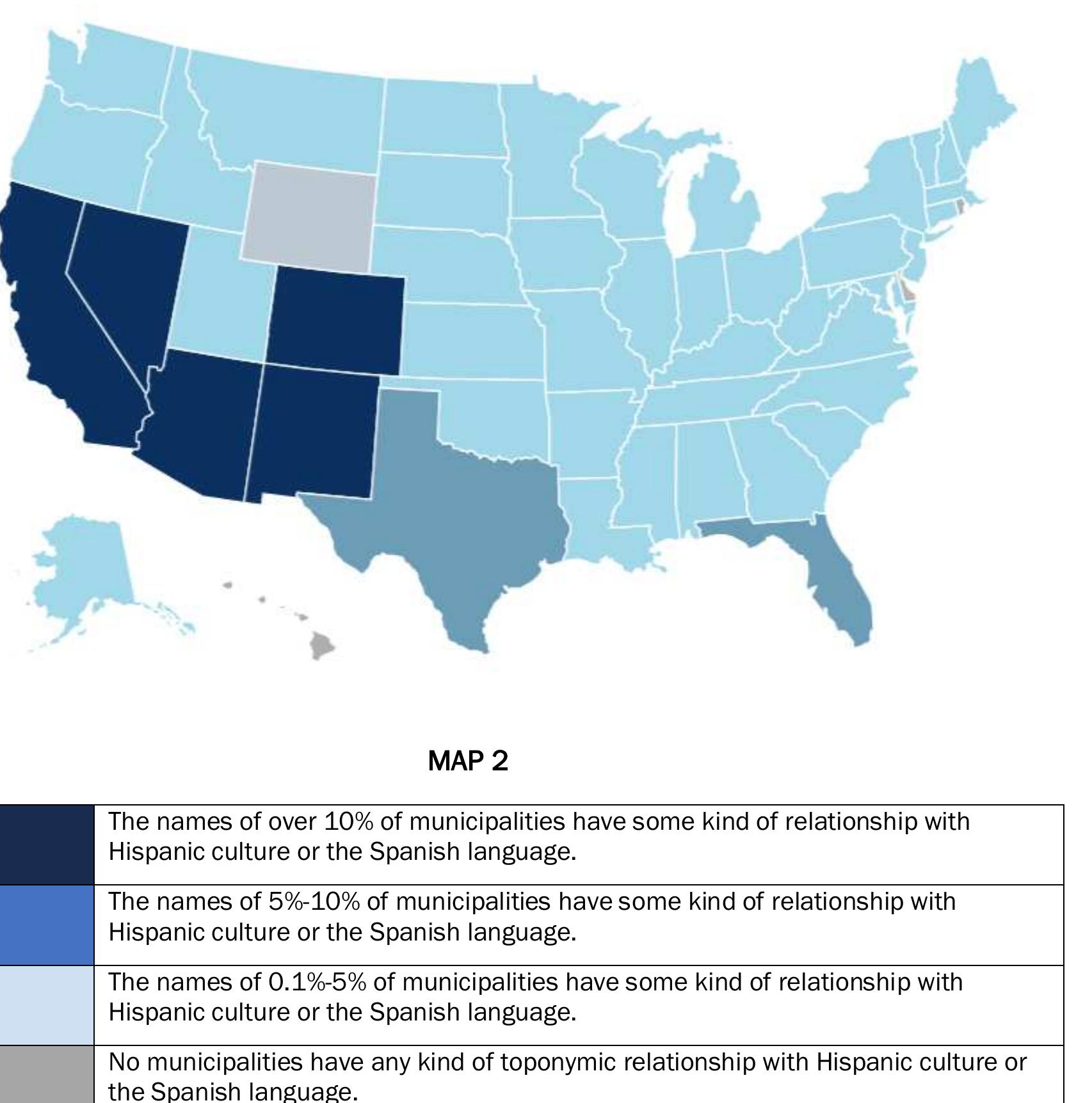 Toponomy (PDF) Hispanic heritage and the Spanish language in the toponomy of the ...