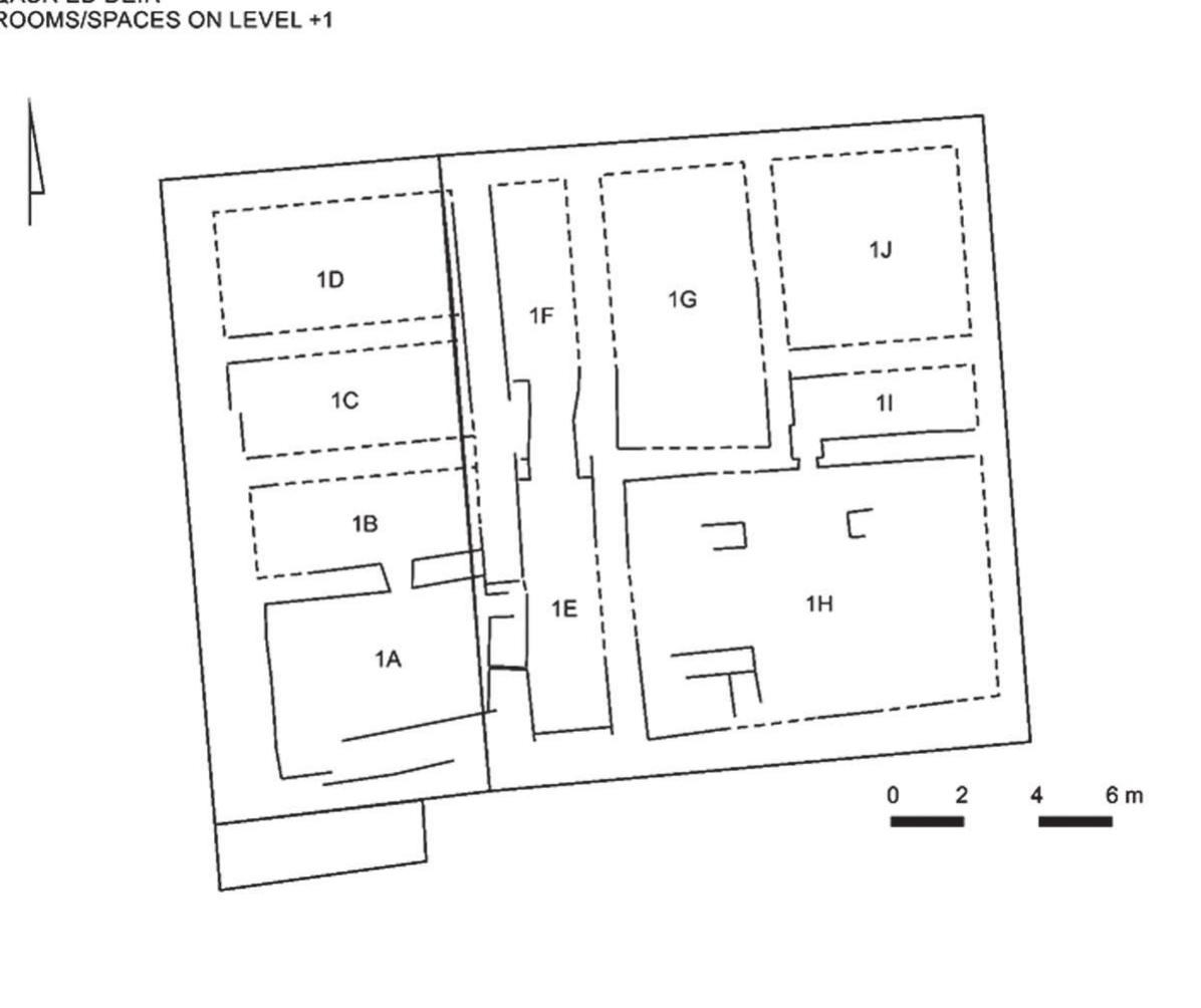 Fig. 4. Preliminary plan of the structure (drawing by P Nocun) 