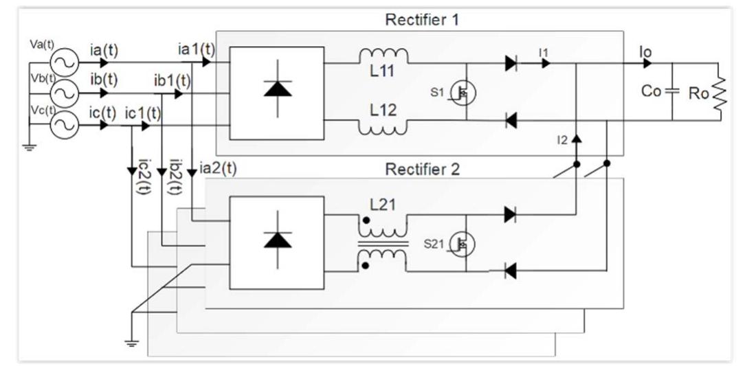 (PDF) Three-Phase Unidirectional Transformerless Hybrid Rectifier with ...