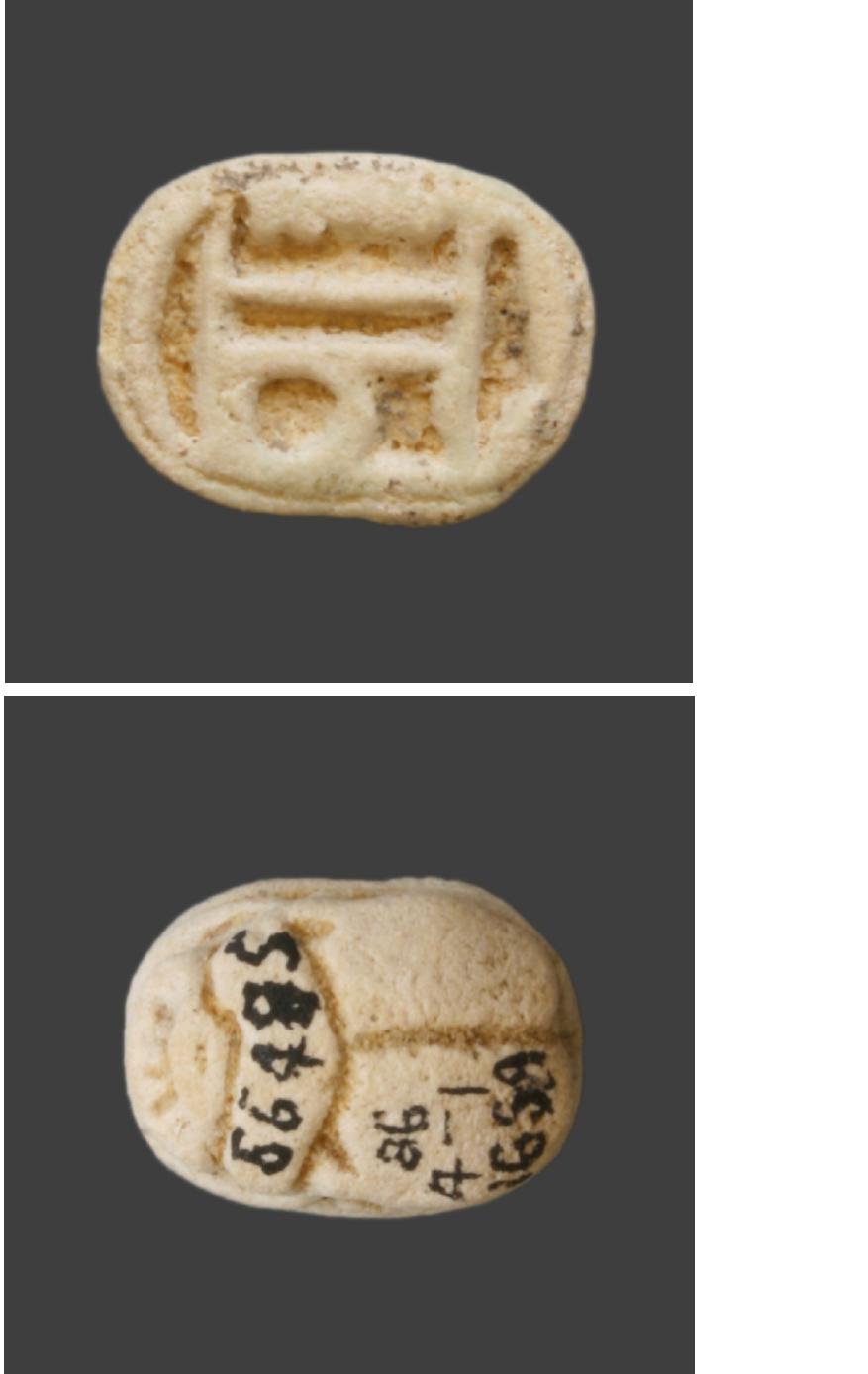 seal documents, or were included in Egyptian votive deposits (Masson 2018, 86-90; Masson- Berghoff, this volume). Intriguingly, many scarabs carry inscriptions and symbols relating to Naukratis’ main Egyptian god Amun-Ra, who, like Naukratite Aphrodite, could also function  as a patron of sailors (Drioton 1958; Masson 2018, 26-31) — one further example, perhaps, of Naukratis’ role as an international port being echoed in the religious sphere.”  