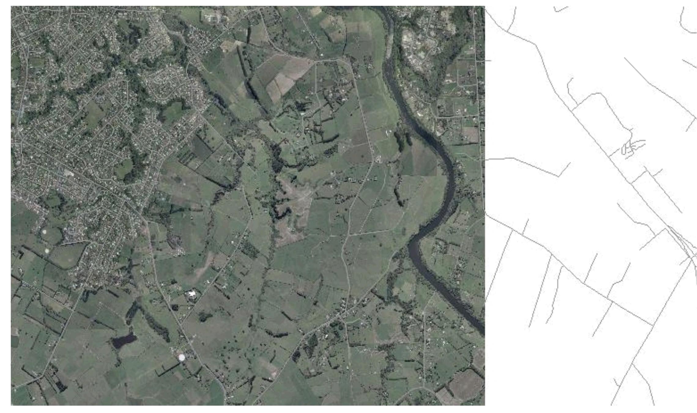 Figure 5.7 Aerial view 2005 