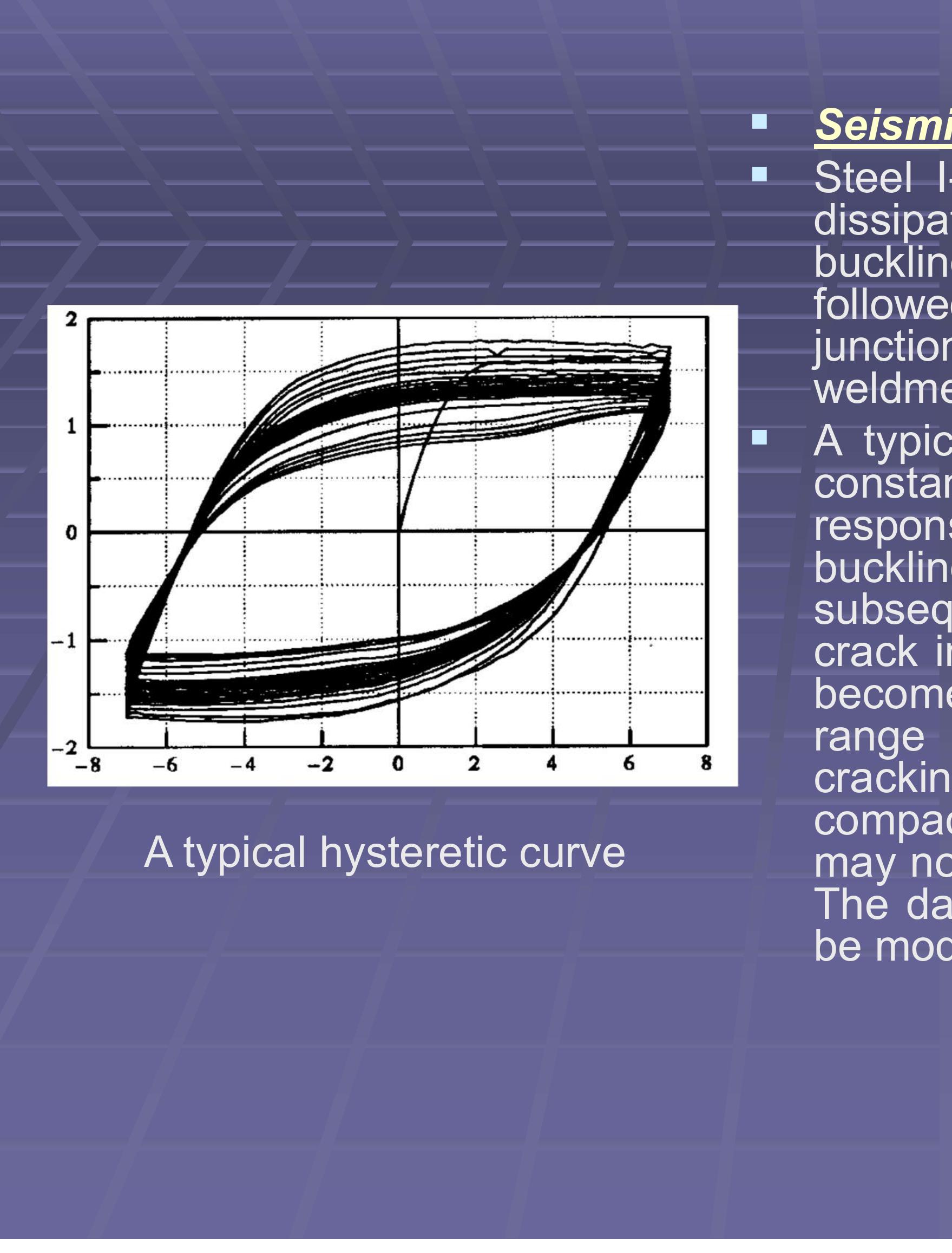 Figure 1 Design For Earthquake Resistant Steel Structures
