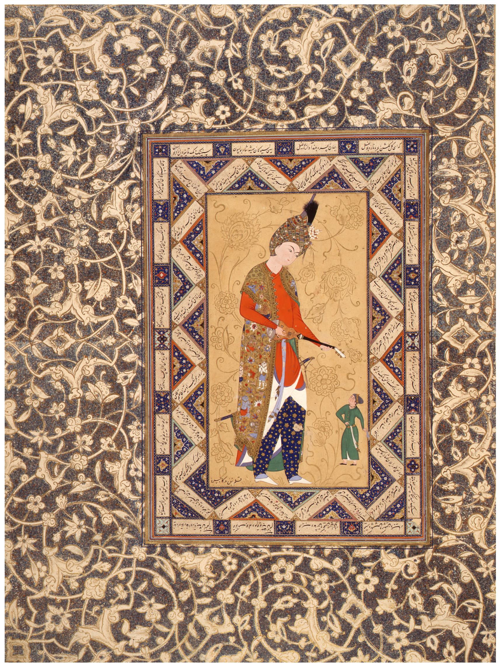 Topkapi Scroll Pattern , a and b. topkapi scroll, repeat-unit designs for