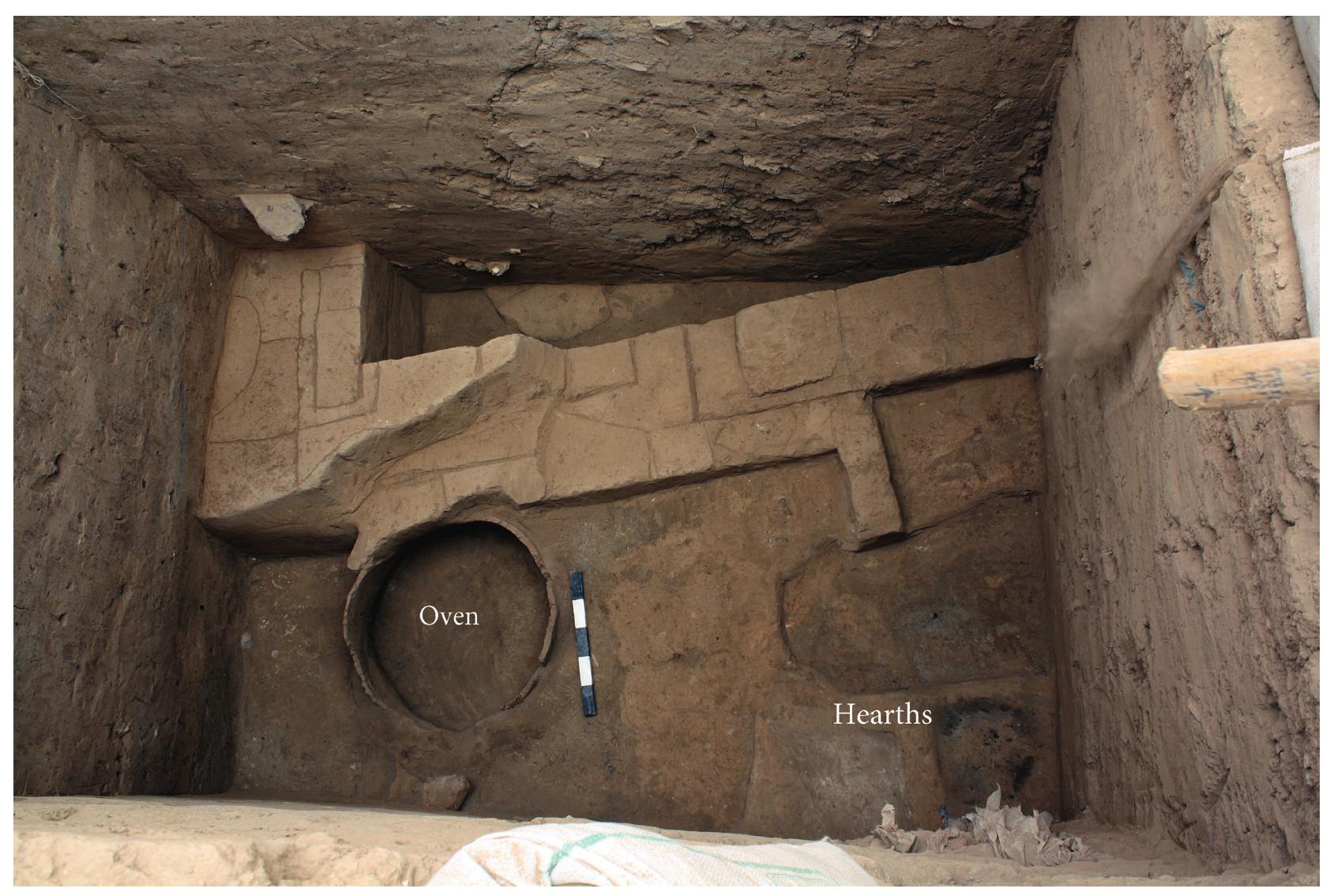 Fig. 6 — Phase 8 of Trench E, kitchen space (© Sardar’). 