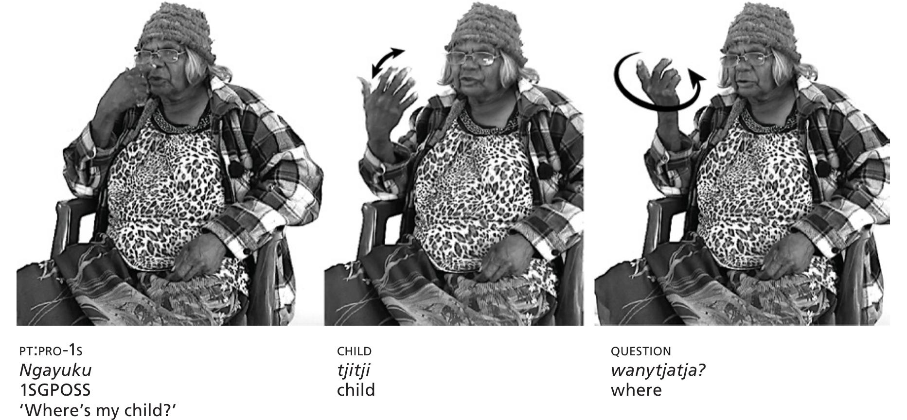 When we have instances of co-speech signing, and sign is deployed with speech, signs may be artic- ulated at the same time as their spoken language 