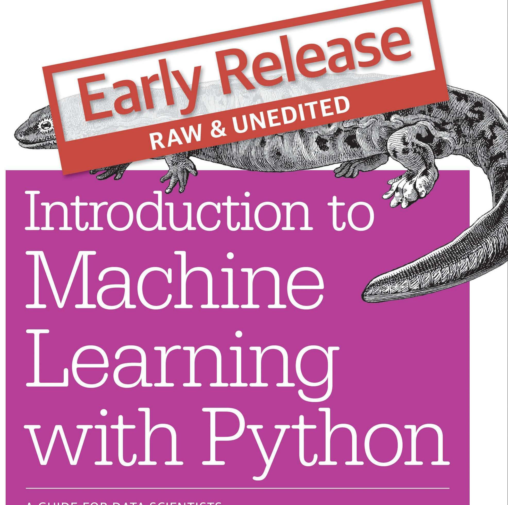 PDF) Introduction to Machine Learning with Python