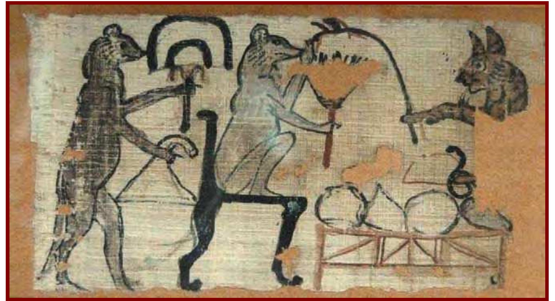 Figure 3 - from Humour and Satire in Ancient Egypt