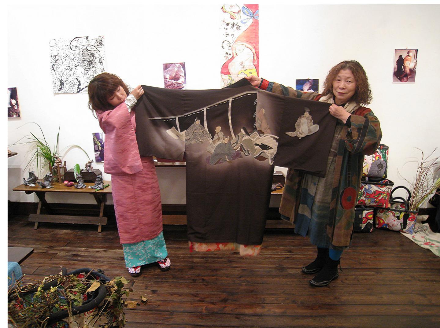 A woman's contemplative eyes reflecting centuries of history